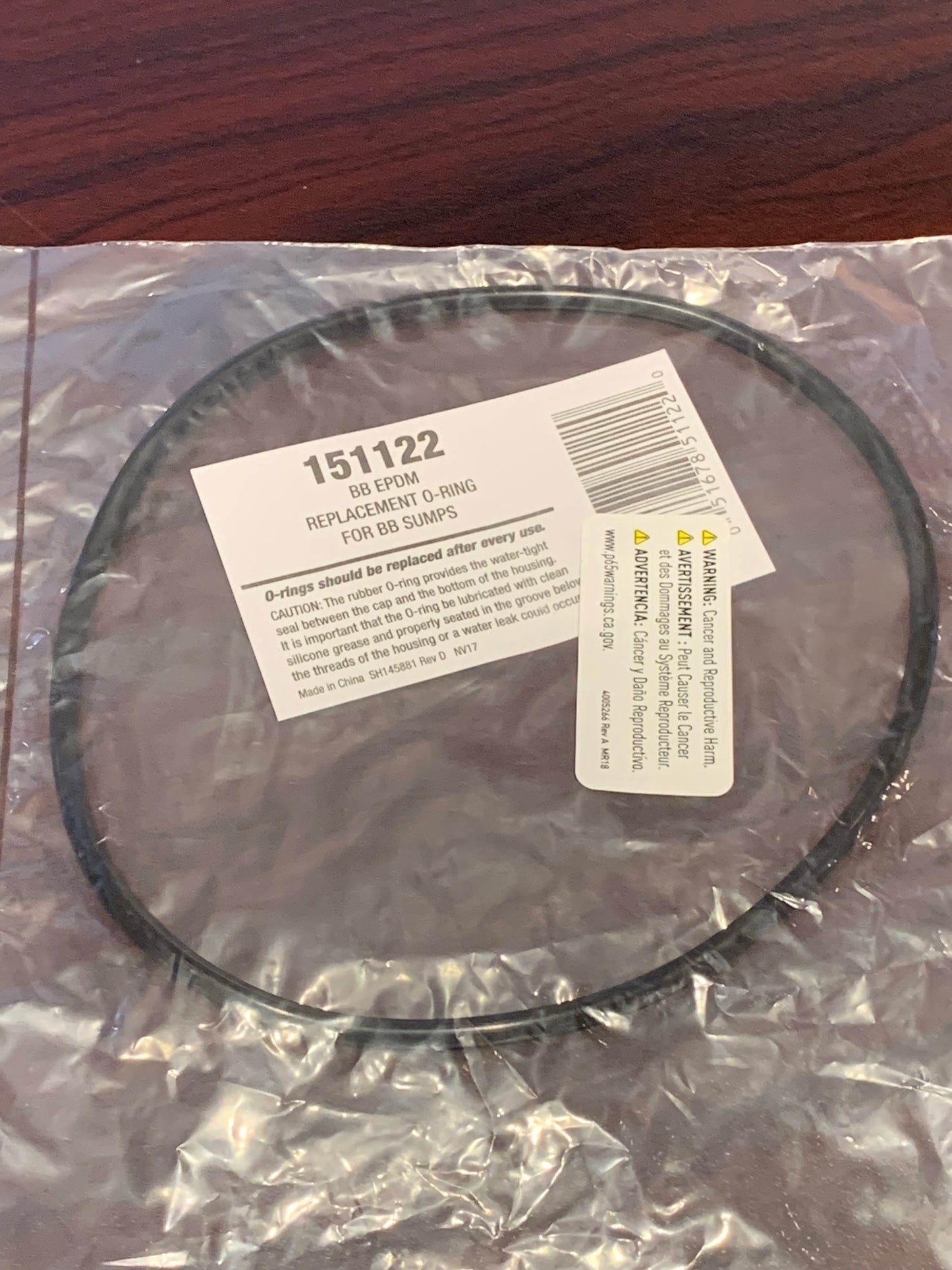 Oring, Big Blue Filter Housing | 151122