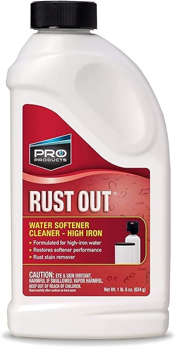 Rust Out Water Softener Rust Remover, 22 oz Bottle